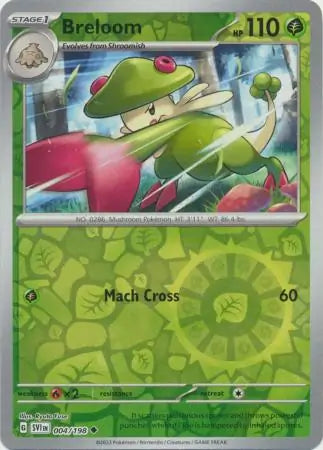 Breloom Reverse Holo 004