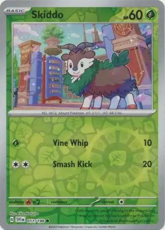 Skiddo Reverse Holo 011