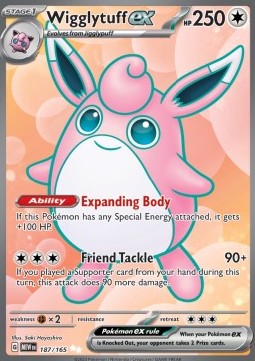 Wigglytuff ex (MEW 187)