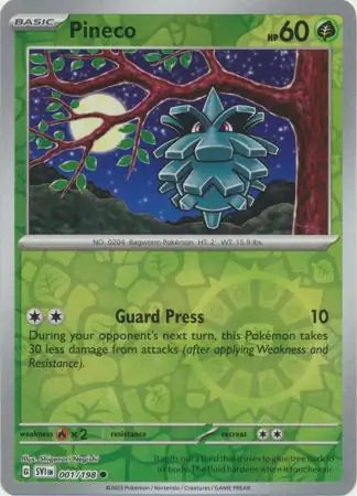 Pineco Reverse Holo (001)