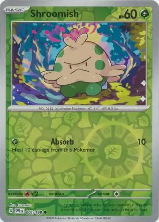 Shroomish Reverse Holo 003