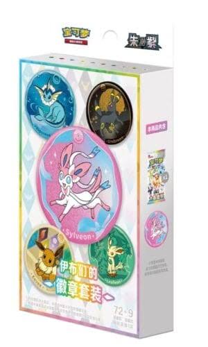 Eevee Badge Set Terastal Gathering Chinees