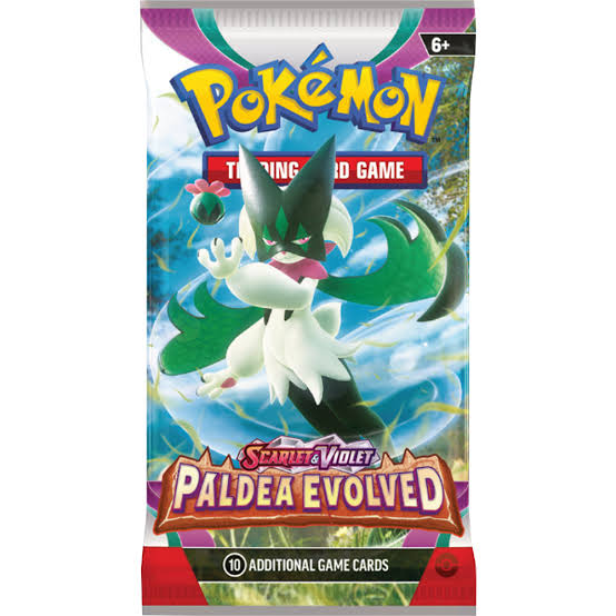 paldea evolved booster pack