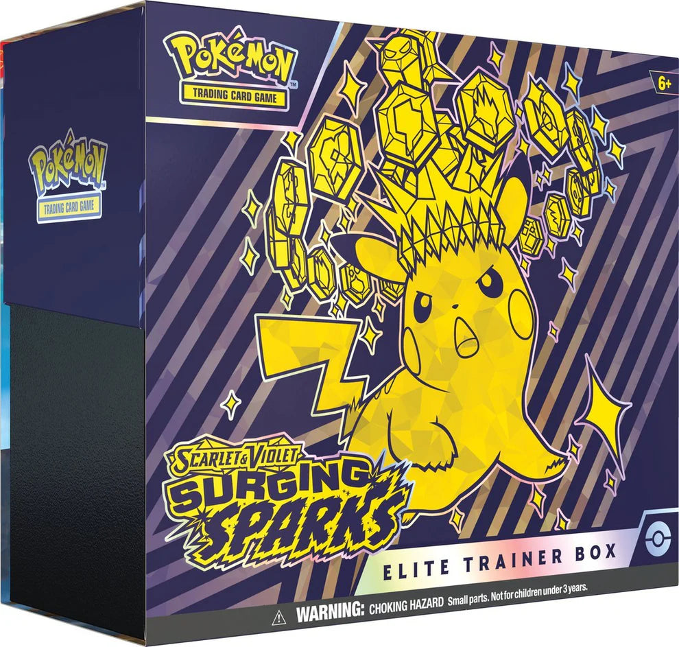Pokémon Surging Sparks Elite Trainer Box (beschadigd)